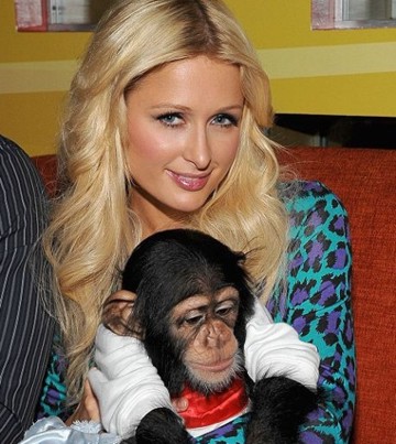 Paris Hilton with Bently