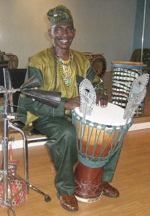 African themed event entertainer - drummer
