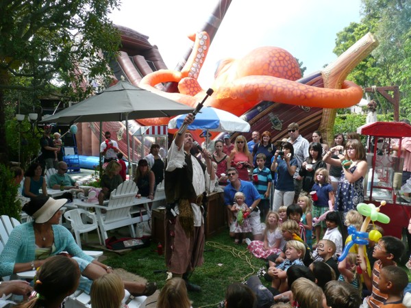 Pirate entertainers for pirate themed party or event - pirate fire breather act, pirate juggler for hire