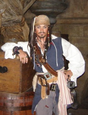 Jack Sparrow in Maryland, Virginia, and pirate entertainer