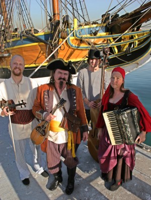 pirate band and nautical music